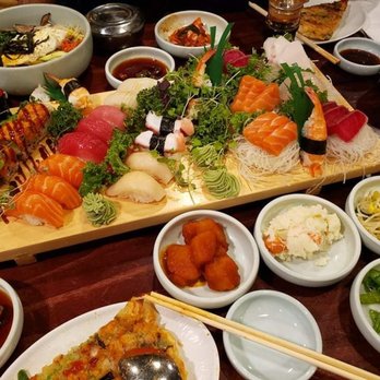 Yechon - Sushi platter in sale for $60 instead of $80. So much food! - Korean Near Me - Annandale, Virginia Yechon - Sushi platter in sale for $60 instead of $80. So much food! - Korean Near Me - Annandale, Virginia