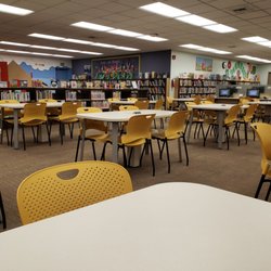 LA County Library - Leland R Weaver Library - Uncomfortable chairs all over