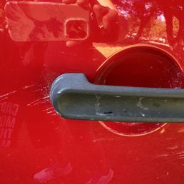 dusty white residue from roads didn't come off, wasn't even touched dusty white residue from roads didn't come off, wasn't even touched