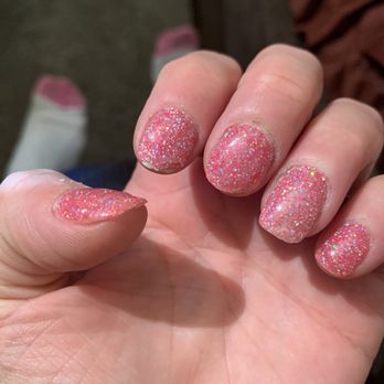 Shiny Nails - My chipped nails the next day - Nail Salons Near Me - Highland, California Shiny Nails - My chipped nails the next day - Nail Salons Near Me - Highland, California