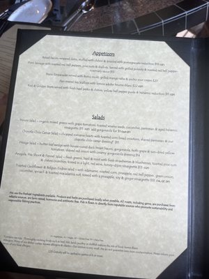 Menu photo 4 Desert Bistro Moab, UT