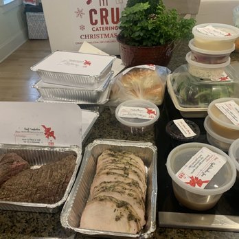 Cru Catering - Tenderloin and Pork roast with two different sauces to compliment. Yes please! - Caterers Near Me - North Charleston, South Carolina Cru Catering - Tenderloin and Pork roast with two different sauces to compliment. Yes please! - Caterers Near Me - North Charleston, South Carolina