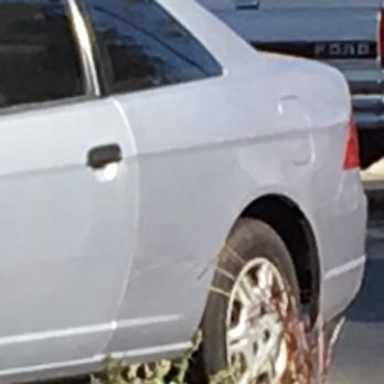 Caliber Collision - As you can see they did a very poor job of color matching. - Body Shops Near Me - Gardena, California