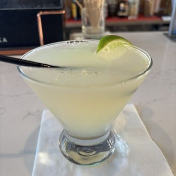 The Flying Bridge - Ghost pepper margarita straight up - Seafood Near Me - Falmouth, Massachusetts The Flying Bridge - Ghost pepper margarita straight up - Seafood Near Me - Falmouth, Massachusetts