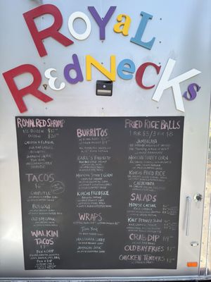 Menu photo 2 Royal Rednecks Pensacola, FL