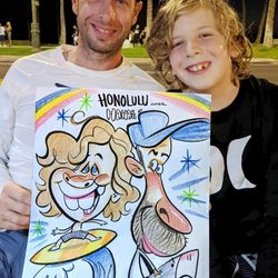 Caricatures Hawaii