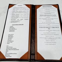 Cafe Havana - Menu