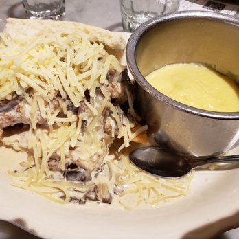 Jacob's Pickles - Mushroom Gravy Smothered Chicken - Comfort Food Near Me - New York, New York Jacob's Pickles - Mushroom Gravy Smothered Chicken - Comfort Food Near Me - New York, New York