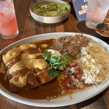 Blanco Cocina + Cantina - Enchiladas- would not recommend, quite bland, however the sauce was good - Tacos Near Me - Coronado, California