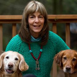 The Wellness Institute - Diane Zimberoff, Wellness Institute co-founder with her dogs