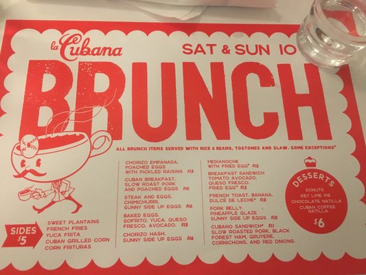 Menu photo 6 La Cubana Toronto, ON Menu photo 6 La Cubana Toronto, ON