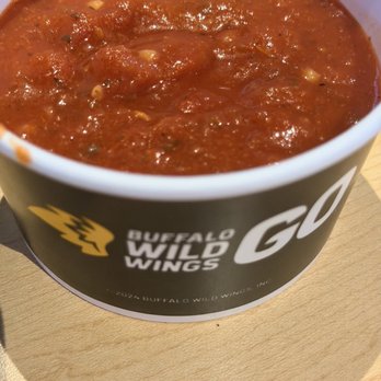 Buffalo Wild Wings - Salsa that is not salsa. It's marinara with chips. - Sports Bars Near Me - Gilbert, Arizona