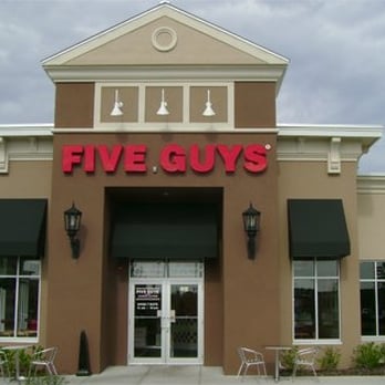 Five Guys - typical storefront - Burgers Near Me - Colorado Springs, Colorado Five Guys - typical storefront - Burgers Near Me - Colorado Springs, Colorado