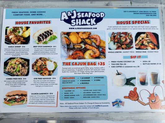 A&J seafood shack by null
