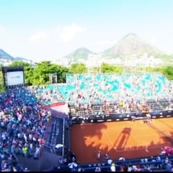 Jockey Club Brasileiro - A view at the top before they play.
