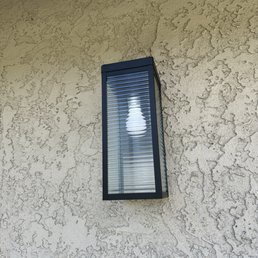 New light and electrical completed