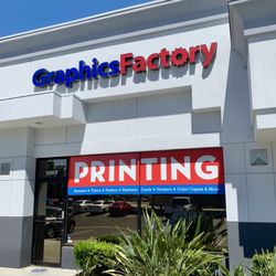 Graphics Factory Printing - New exterior paint at the Factory!