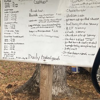 Gather - Menu - Coffee & Tea Near Me - Henderson, Texas Gather - Menu - Coffee & Tea Near Me - Henderson, Texas