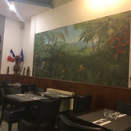 Inside the restaurant!