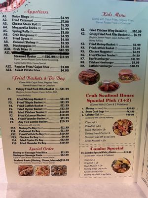 Menu photo 7 Crab seafood house Clayton, NC Menu photo 7 Crab seafood house Clayton, NC