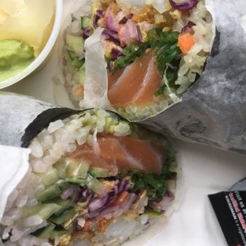 Rollin' Fresh - Northern Lights burrito! - Sushi Bars Near Me - Portland, Oregon