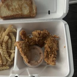The 3 Finger Combo - 3 Chicken Fingers The 3 Finger Combo - 3 Chicken Fingers