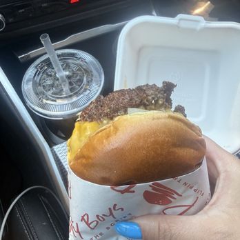 Patty Boys - One of the best smash burgers I've tried. - Burgers Near Me - Los Angeles, California Patty Boys - One of the best smash burgers I've tried. - Burgers Near Me - Los Angeles, California