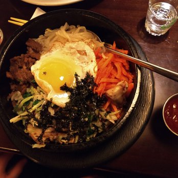 Arario - Stone pot bibimbap with beef - Korean Near Me - Reno, Nevada Arario - Stone pot bibimbap with beef - Korean Near Me - Reno, Nevada
