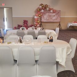 Truffle Caterers & Banquet Hall - Set up for a retirement party