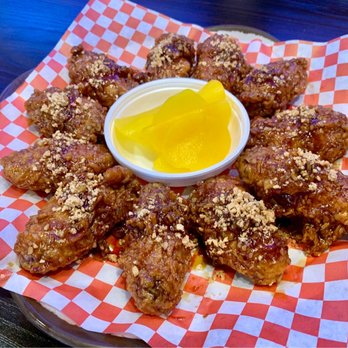 Luv Dduk - Garlic Chicken Wings - Korean Near Me - Cerritos, California Luv Dduk - Garlic Chicken Wings - Korean Near Me - Cerritos, California