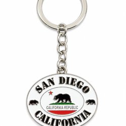 Great Souvenirs of San Diego - San Diego keychain