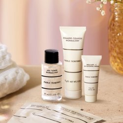 Merle Norman Cosmetics, Wigs and Boutique - Visit Merle Norman Antioch for a limited-time Fall skincare gift with purchase featuring a foaming cleanser, AHA toner, glyco...