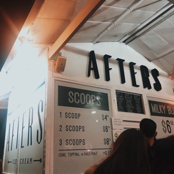 Afters Ice Cream - Menu - Desserts Near Me - Pasadena, California Afters Ice Cream - Menu - Desserts Near Me - Pasadena, California