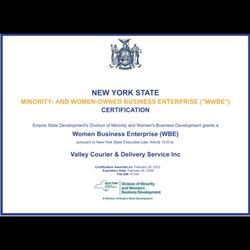 Valley Courier and Delivery Service