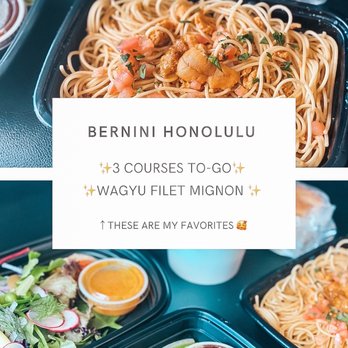 Bernini Honolulu - Take Out - Italian Near Me - Honolulu, Hawaii Bernini Honolulu - Take Out - Italian Near Me - Honolulu, Hawaii
