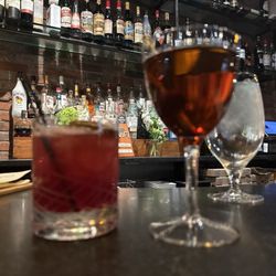Olivia's Bistro - A Santa Rosa & a Knob Creek Manhattan