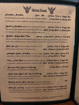 Menu photo 5 Budsi's Authentic Thai New Orleans, LA Menu photo 5 Budsi's Authentic Thai New Orleans, LA