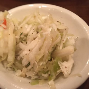 Crystal Beer Parlor - Vinegar cole slaw - Southern Near Me - Savannah, Georgia Crystal Beer Parlor - Vinegar cole slaw - Southern Near Me - Savannah, Georgia