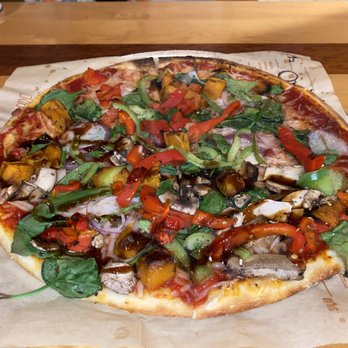 Blaze Pizza - Vegan veggie pizza. It was fantastic! - Salad Near Me - Winter Park, Florida