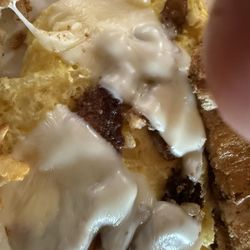 Dutch Kitchen - This is supposed to be a morel mushroom and Swiss cheese and onion omelette