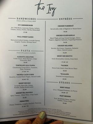 Menu photo 2 Ivy Kitchen & Bar Rockville Centre, NY Menu photo 2 Ivy Kitchen & Bar Rockville Centre, NY