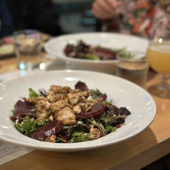 Hops & Sessions - Beet Salad with Chicken - Beer Bar Near Me - Livermore, California Hops & Sessions - Beet Salad with Chicken - Beer Bar Near Me - Livermore, California