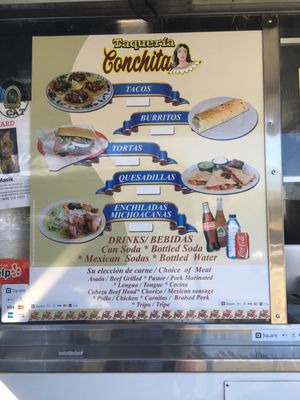 Menu photo 8 Taqueria Conchita San Jose, CA