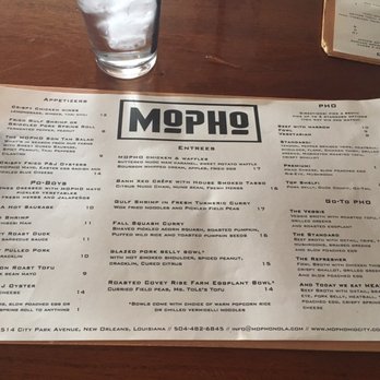 Mopho - Menu - Vietnamese Near Me - New Orleans, Louisiana Mopho - Menu - Vietnamese Near Me - New Orleans, Louisiana