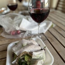 K38 Taco Surf - Tacos de carne Asada. Sangria not included as we took it back to our Condo to eat overlooking the  ocean. Good times