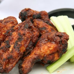 The Rusty Barrel - Cajun Grilled BBQ wings.  Voted Best WIngs in Westlake 5 years in a row.