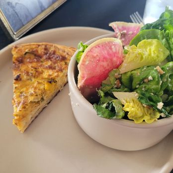 Valentine - 09.07.24 Daily quiche with flaky crust and a side of little gem salad - Cocktail Bars Near Me - Phoenix, Arizona Valentine - 09.07.24 Daily quiche with flaky crust and a side of little gem salad - Cocktail Bars Near Me - Phoenix, Arizona