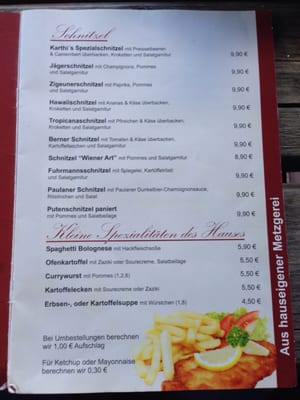 Menu photo 3 Karthi's Braunlage, NI Menu photo 3 Karthi's Braunlage, NI