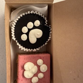 Three Dog Bakery - Strawberry cake and peanut butter treat - Pet Stores Near Me - Fort Worth, Texas