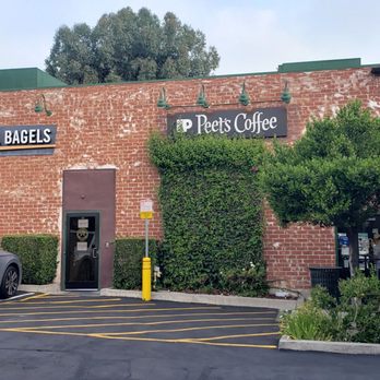 Einstein Bros. Bagels - From the back parking lot - Bagels Near Me - Pasadena, California